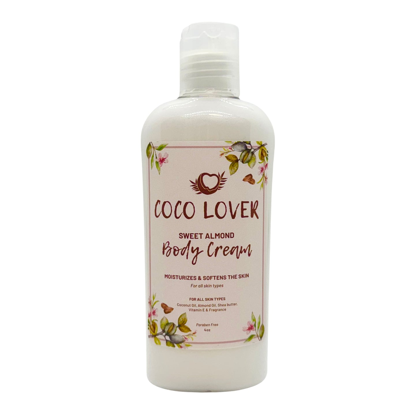 Sweet Almond Body Cream - NEW!
